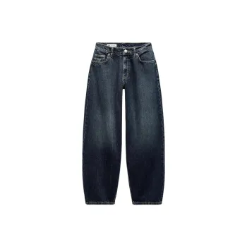 ZARA Trf Jeans Women's Marine Blue