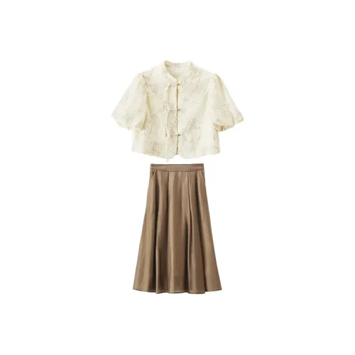 AURORA MUSE Two Piece Skirt Sets Women's