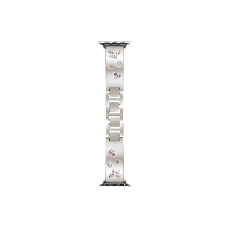 KVZUVUU Watch Band Apple Compatibility Metal-0