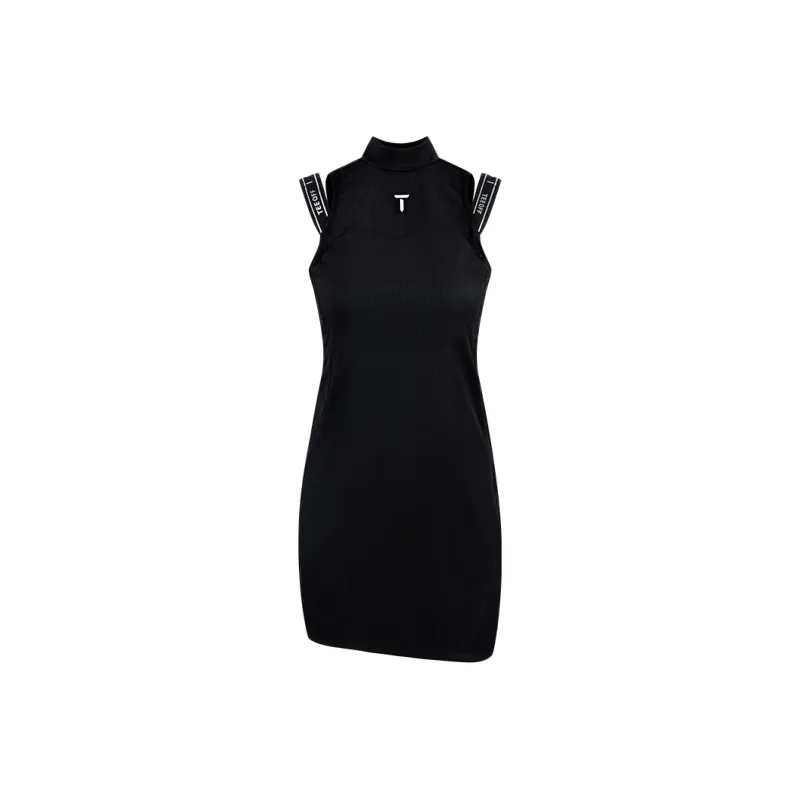 EUROPEAN TOUR Sleeveless Dress Women's Black-0