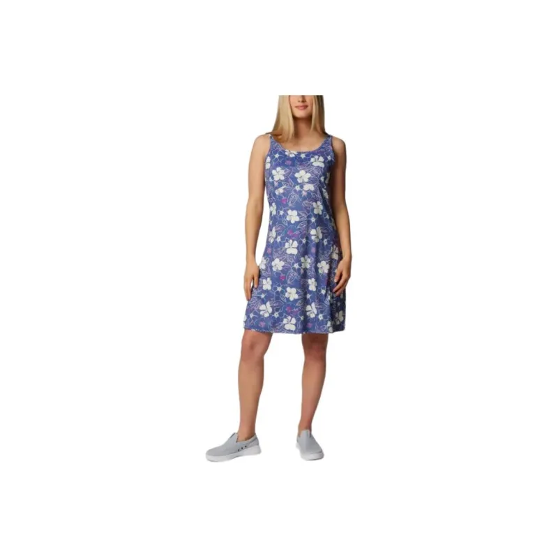 Columbia PFG Freezer™ Sleeveless Dress Women's Dark Blue-0