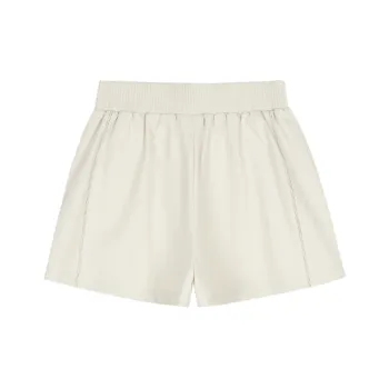 ACMEITEM Casual Shorts Women's Sunflower White