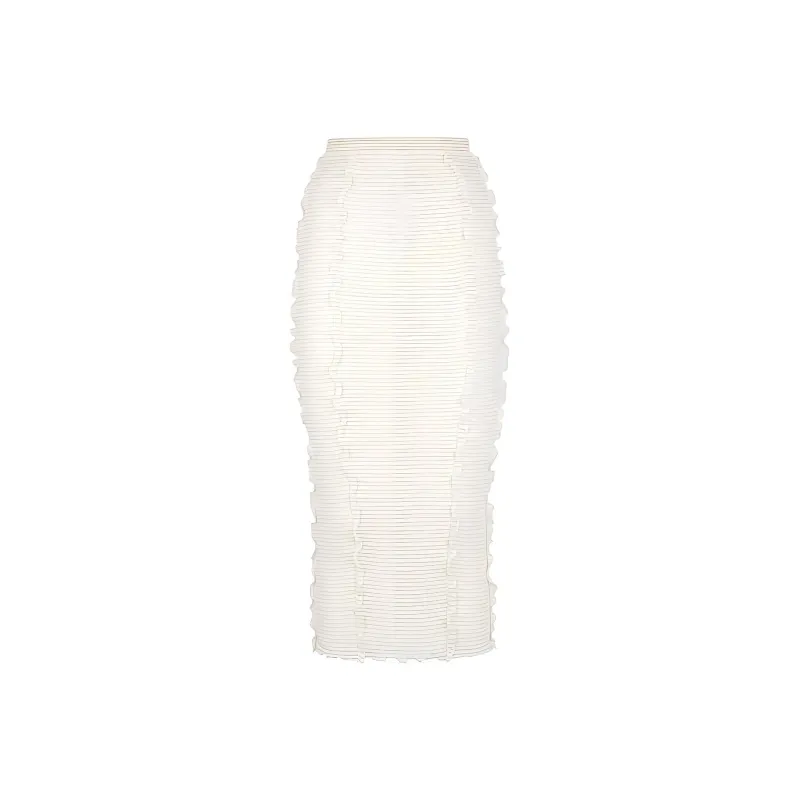 FENDI Casual Long Skirts Women's Beige-0