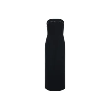 BESIONIA FW24 Sleeveless Dress Women's Black