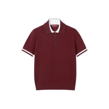 GUCCI Polo Shirts Men Red