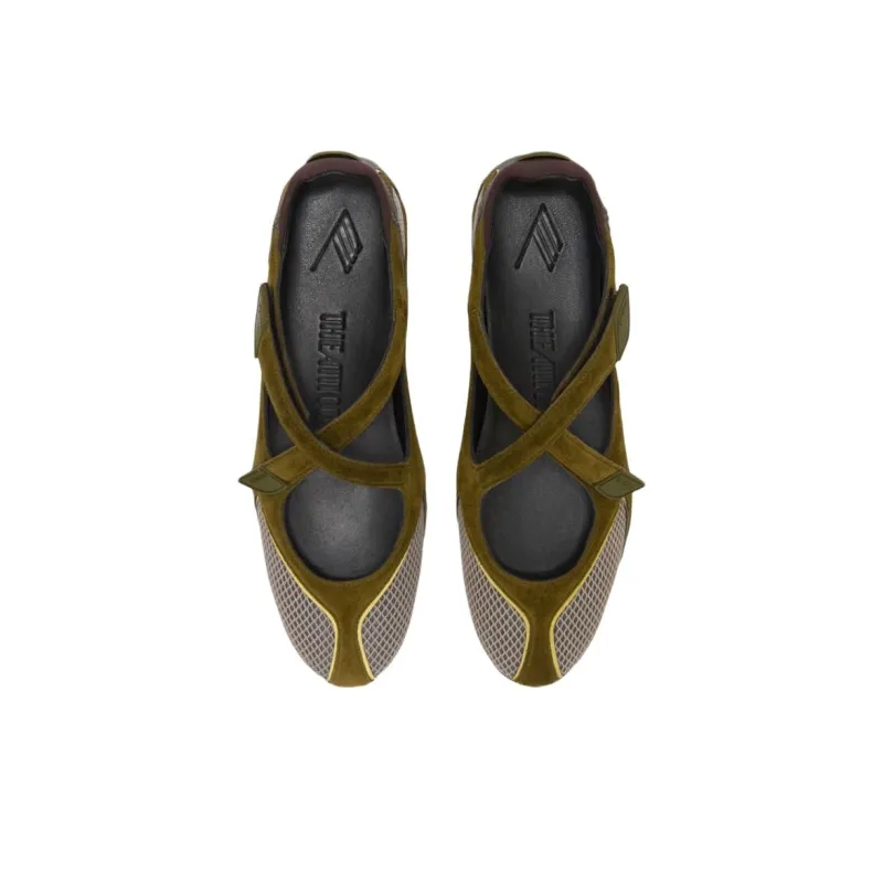 The Attico Floor 01 Casual Single Shoes Women's Green-2