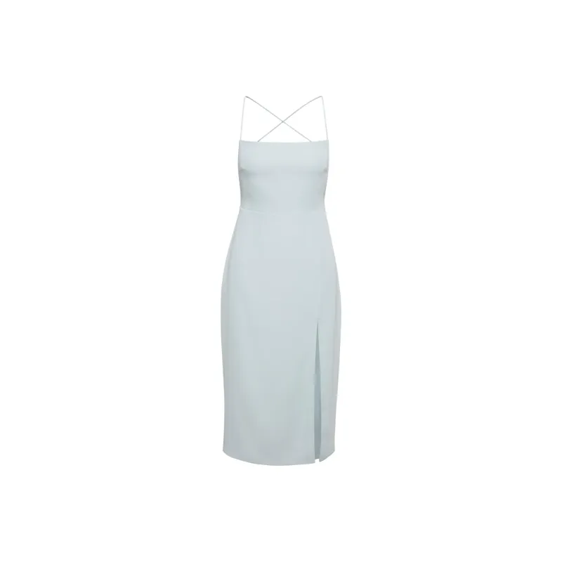 ARITZIA Babaton Success Dress Slip Dresses Women's Dew Blue-0