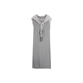 ELLE Sleeveless Dress Women's Dark Gray