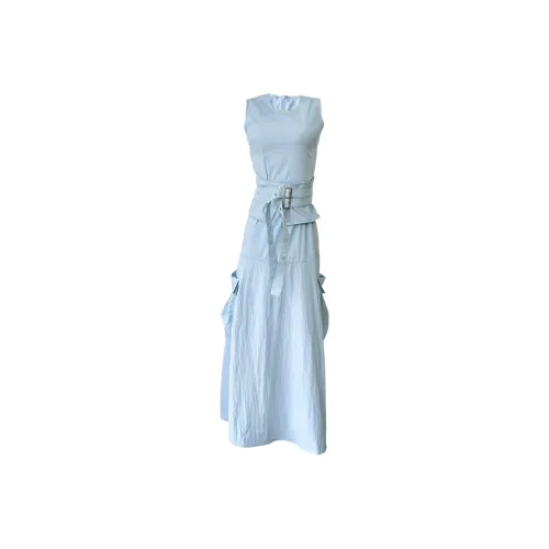 UNION REMOVE Sleeveless Dress Women's Blue