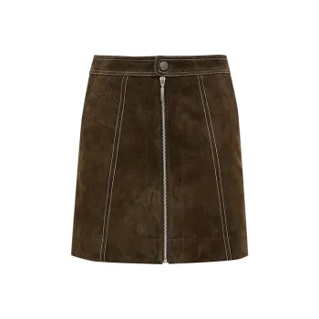 ONLY Leather Short Skirts Women's