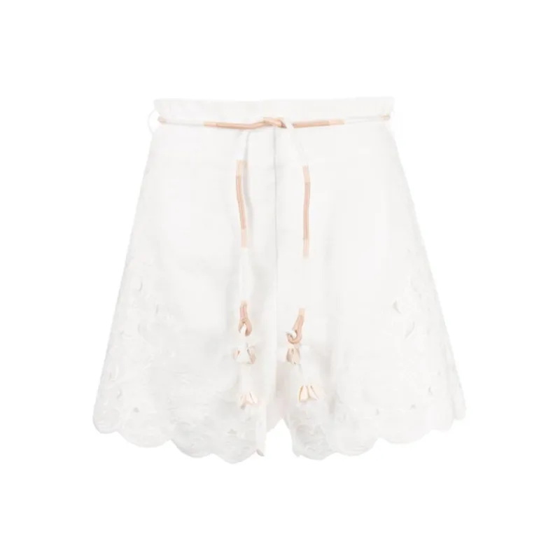 Zimmermann Casual Shorts Women's White-0