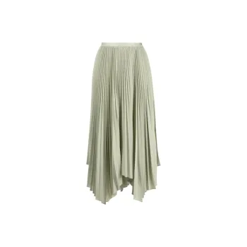 Polo Ralph Lauren Casual Long Skirt Women's Light Olive Green