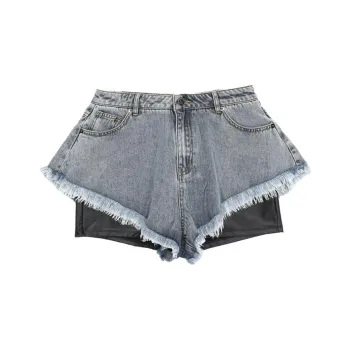BOY BY BOY Denim Shorts Women's Blue
