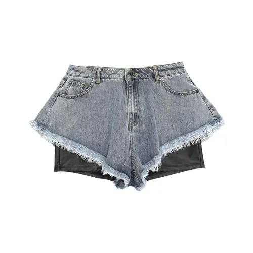 BOY BY BOY Denim Shorts Women's Blue