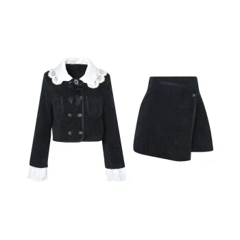 AURORA MUSE Skirt Set Women's Black