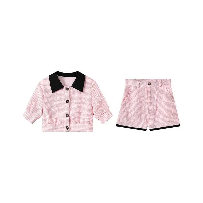 Adeworn Casual Suit Women's Pink-0