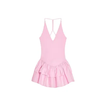 ZARA Slip Dresses Women's Pink