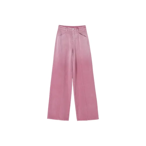 XIANGYING Jeans Women's Pink