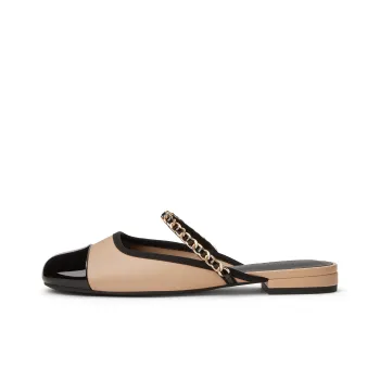 CHARLES&KEITH Composite Sole Closed Toe Slippers Women's Sand