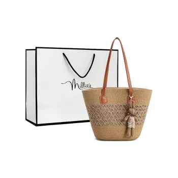 MILLIE'S Fabric Portable Underarm Shoulder Bag Regular Women's Khaki