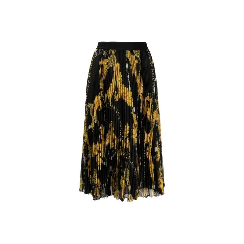 VERSACE JEANS COUTURE Chain Couture Midi Skirt-0