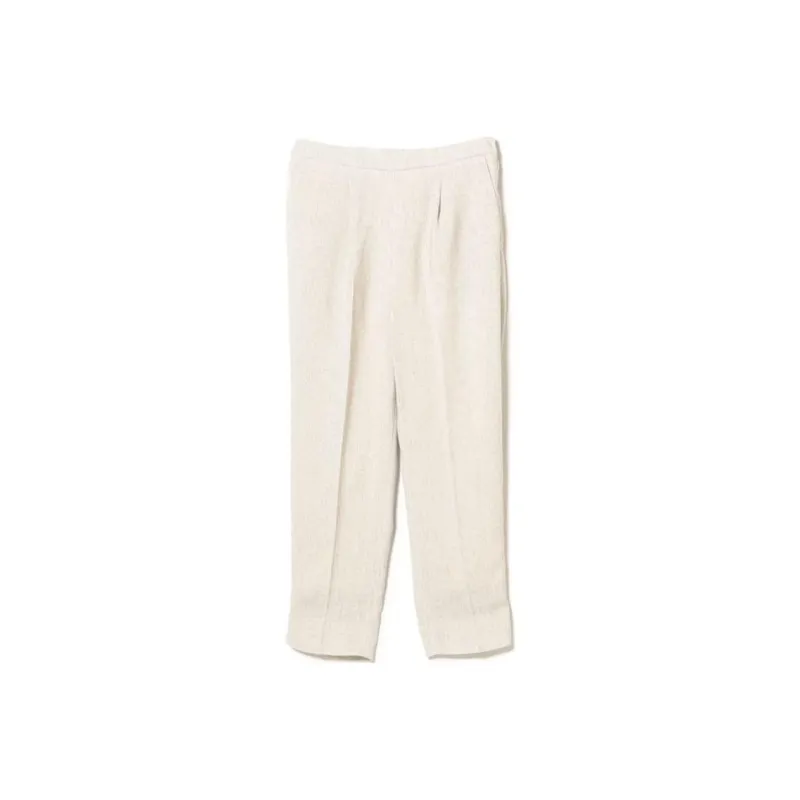 Beams Suit Trouser Women's Light Gray-0