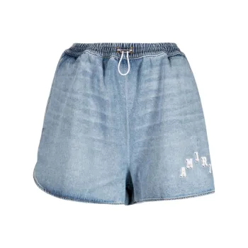 AMIRI Denim Shorts Women's Blue