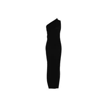 RICK OWENS Viscose Knit Athena Dress Dust