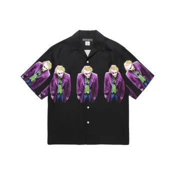 WACKO MARIA x THE DARK KNIGHT TRILOGY SS25 Shirt Unisex Black