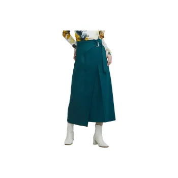 UNITED TOKYO Casual Long Skirts Women's Green