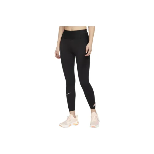 nike metallic Sports Pants Women's Black