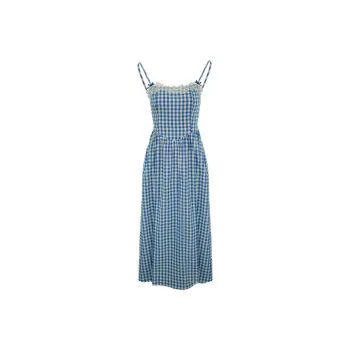 PLANE DRIFT Slip Dress Women's Blue