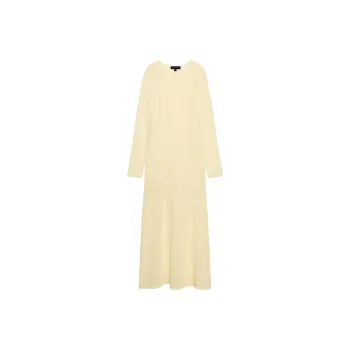 ZARA Long Sleeved Dress Women's Yellow