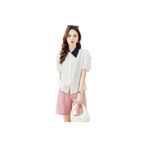 TERRE BLEUE Casual Suit Women's White