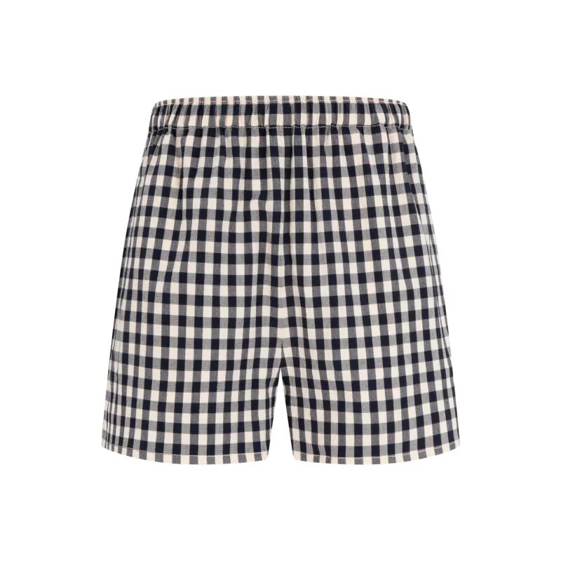 Tommy Hilfiger Casual Shorts Women's Black White Plaid 0MS-0