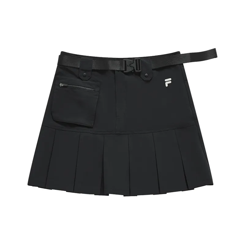 FILA FUSION SS24 Casual Short Skirts Women's Jet Black-0