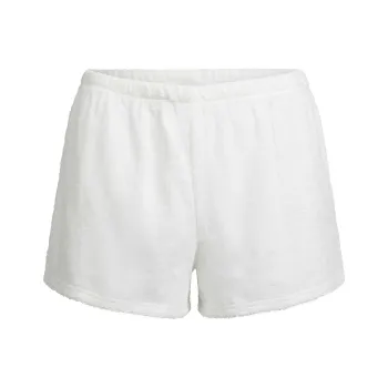 SKIMS TERRY COVER UPS SHORT Casual Shorts Women's SNOW/Snow