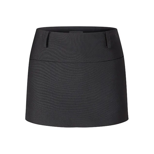 HERLIAN Casual Short Skirts Women's Black-0