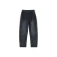 Concrete Gray Ankle-Length Fleece-Lined