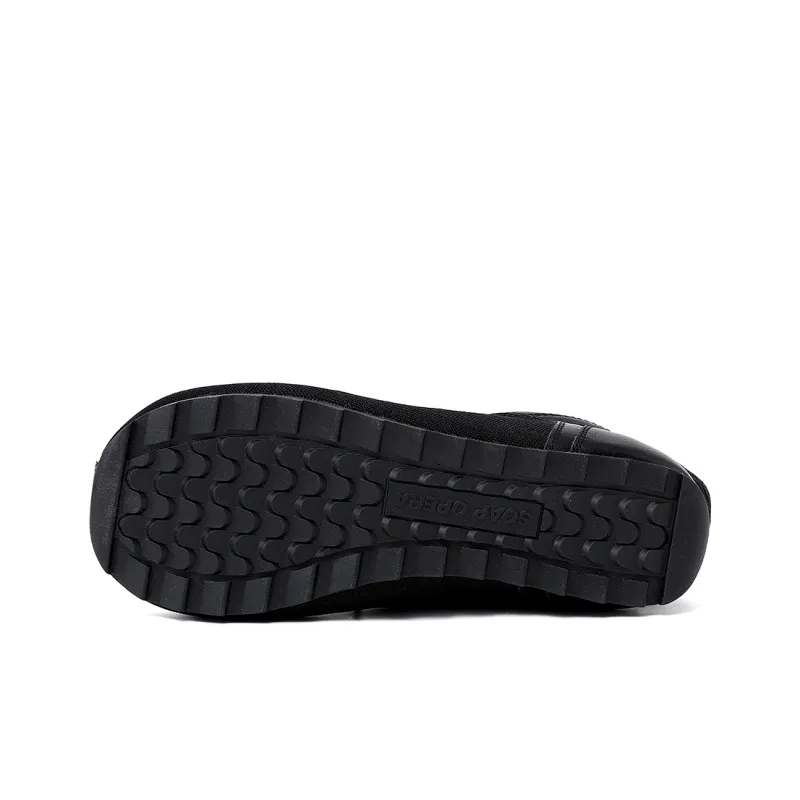 SOAP OPERA Slip Resistant, Abrasion Resistant, Breathable Low Top Casual Shoes Unisex Black-6
