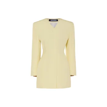 Jacquemus La Robe Cubo 'Pale Yellow'