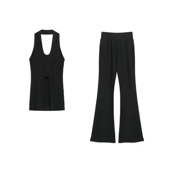 Udon House Casual Suit Women's Black