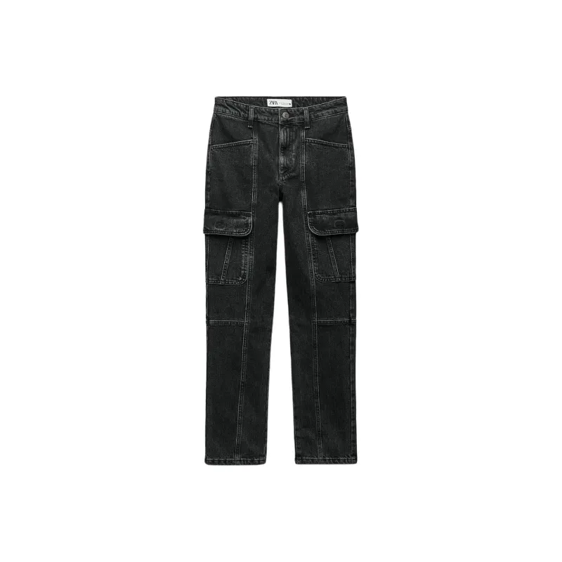 ZARA Jeans Women's Black-0