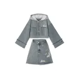 Mountain Scenery (Hooded Coat+Skirt)