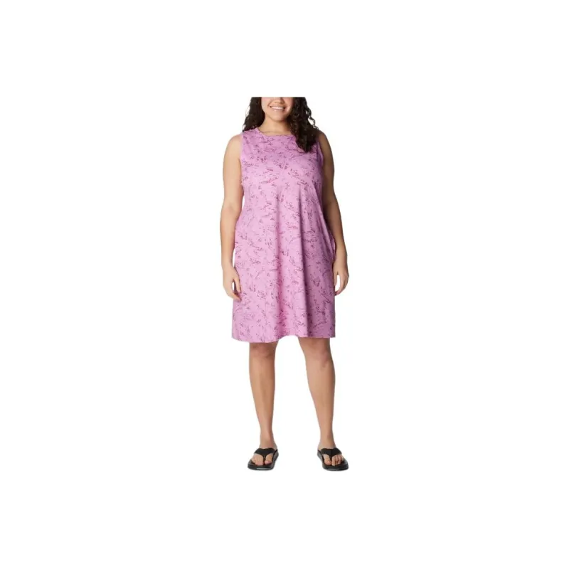 Columbia PFG Freezer™ Tank Dress Sleeveless Dress Women's Pink-0