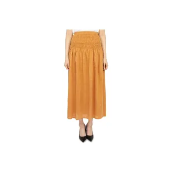 Vanessa Bruno Casual Long Skirt Women's Orange