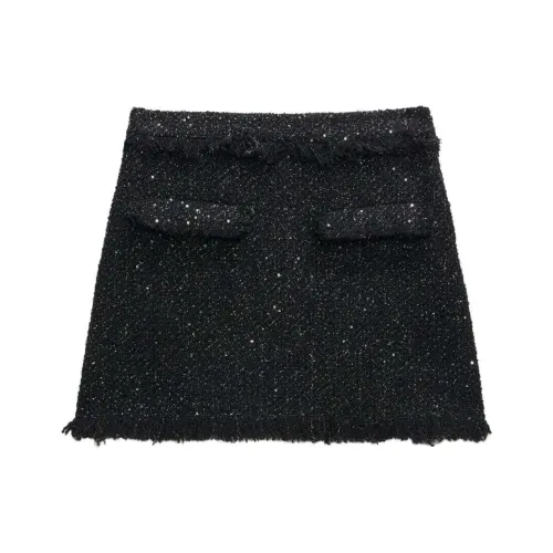 Polo Ralph Lauren High waist Linen Midi Skirt