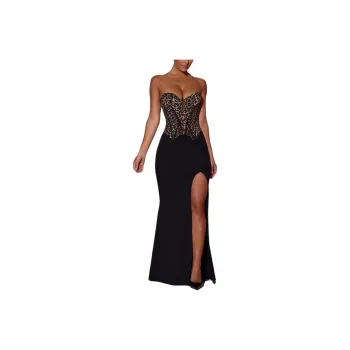 OH POLLY SS25 Marceline Sleeveless Dress Women's Black