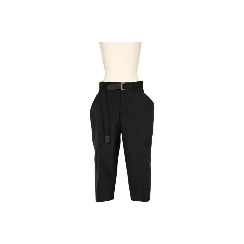 Sacai Suit Trousers Women's Black-0