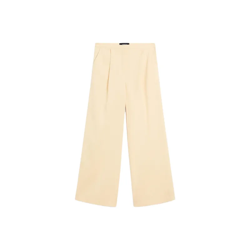 Massimo Dutti Suit Trouser Women's Ecru-0